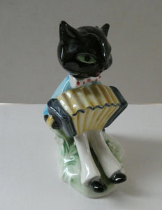 1960s Goebel Comical Cat Figurine Albert Staehle