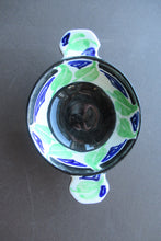 Load image into Gallery viewer, 1920s Elizabeth Amour Art Deco Ceramic Quaich Scottish Art Pottery
