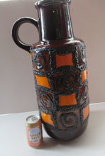 Load image into Gallery viewer, West German Scheurich 409-52 Fat Lava Floor Massive Vase 
