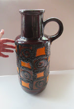 Load image into Gallery viewer, West German Scheurich 409-52 Fat Lava Floor Massive Vase 
