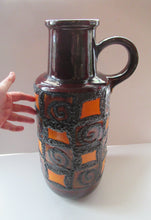 Load image into Gallery viewer, West German Scheurich 409-52 Fat Lava Floor Massive Vase 
