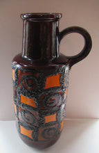 Load image into Gallery viewer, West German Scheurich 409-52 Fat Lava Floor Massive Vase 
