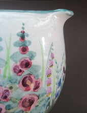 Load image into Gallery viewer, 1920s Mak Merry Large Jug with Country Garden Decoration
