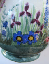 Load image into Gallery viewer, 1920s Mak Merry Large Jug with Country Garden Decoration
