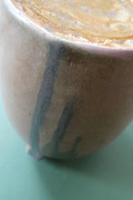 Load image into Gallery viewer, 1940s British Art Pottery Upchurch Vase Pink and Grey Colour
