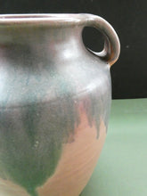 Load image into Gallery viewer, 1940s British Art Pottery Upchurch Vase Pink and Grey Colour
