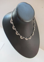 Load image into Gallery viewer, Vintage Iona Silver Necklace John Hart after Alexander Ritchie Scottish Silver
