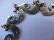 Load image into Gallery viewer, Vintage Iona Silver Necklace John Hart after Alexander Ritchie Scottish Silver
