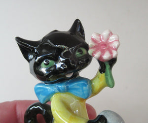 1960s 1950s Goebel Figurine Comical Cat Albert Staehle