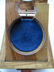 Antique 19th Century Pocket Watch Travelling Box or Presentation Case. Victorian Georgian