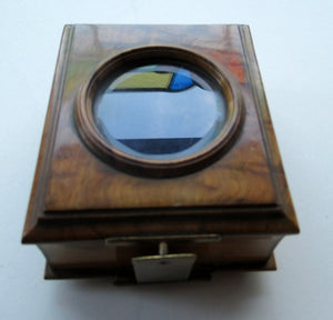 Antique 19th Century Pocket Watch Travelling Box or Presentation Case. Victorian Georgian