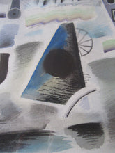 Load image into Gallery viewer, Scottish Art Watercolour Constuctivist Art After Lissitzky Over Rannoch James Campell Brady
