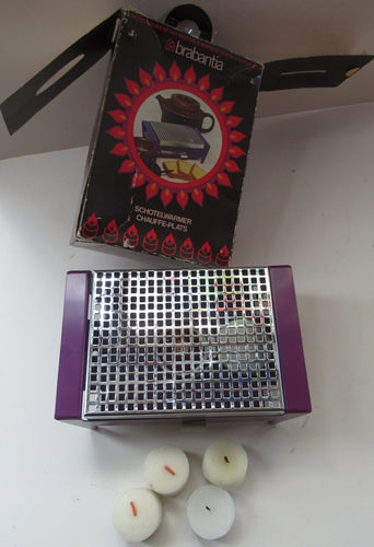 Vintage Purple Brabantia  Food Warmer or Plate Warmer Holland