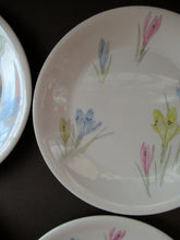 Load image into Gallery viewer, 1950s Norwegian Figgjo Flint Crocus Pattern Side Plate
