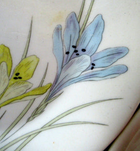 1950s Norwegian Figgjo Flint Crocus Pattern Side Plate