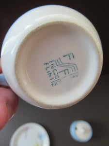 1950s Norwegian Figgjo Flint Crocus Pattern Ceramics