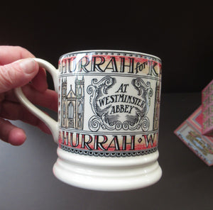 Emma Bridgewater Mug 2011 BOXED Wedding of Kate and William Westminster Abbey