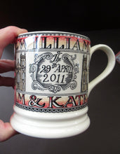 Load image into Gallery viewer, Emma Bridgewater Mug 2011 BOXED Wedding of Kate and William Westminster Abbey
