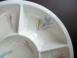 1950s Norwegian Figgjo Flint Hors d'ouevres Dish or Platter 