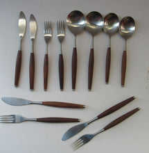 Load image into Gallery viewer, 1960s SWEDISH Cutlery by Wallin Brothers. SAFIR Design
