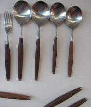 Load image into Gallery viewer, 1960s SWEDISH Cutlery by Wallin Brothers. SAFIR Design
