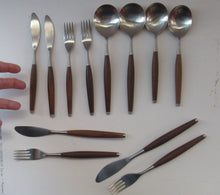 Load image into Gallery viewer, 1960s SWEDISH Cutlery by Wallin Brothers. SAFIR Design
