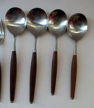 Load image into Gallery viewer, 1960s SWEDISH Cutlery by Wallin Brothers. SAFIR Design
