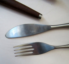 Load image into Gallery viewer, 1960s SWEDISH Cutlery by Wallin Brothers. SAFIR Design
