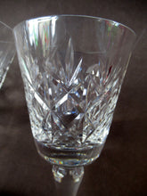 Load image into Gallery viewer, Set of 6 Vintage Glenshee Edinburgh Crystal Vintage White Wine Glasses
