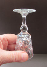 Load image into Gallery viewer, Eight Edinburgh Crystal Liqueur Glasses Glenshee 1960s
