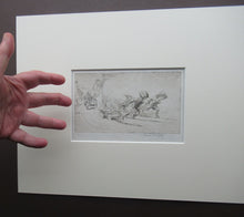 Load image into Gallery viewer, Eileen Soper Original Drypoint Etching Follow My Leader Pencil Signed
