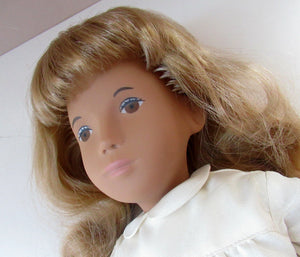 Vintage Sasha Doll Auburn Honey Blonder Hair Original Silk Dress. No. 101 Trendon 