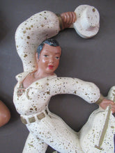 Load image into Gallery viewer, 1950s American Universal Statuary Company Wall Plaques Dancing Figures
