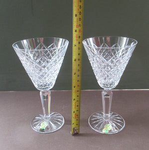 Set of Six Waterford Templemore Large Goblets or Red Wine Glasses 1950s