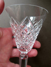 Load image into Gallery viewer, Set of Six Vintage Waterford Templemore Claret or White Wine Glasses
