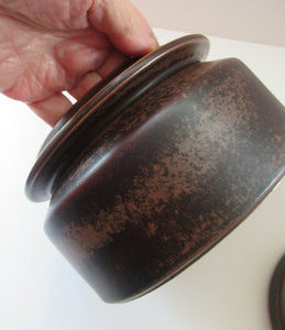 1960s Ruska Lidded Casserole Dish by Ulla Procope. Made in Finland