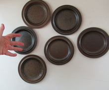 Load image into Gallery viewer, Set of Six Ruska Side Plates Ulla Procope. 1960s Made in Finland Finnish Design
