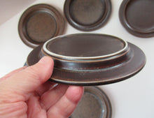 Load image into Gallery viewer, Set of Six Ruska Side Plates Ulla Procope. 1960s Made in Finland Finnish Design
