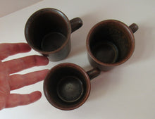 Load image into Gallery viewer, Spares Six 1960s Ruska Cups 3 Large 3 Small Ulla Procope Finland
