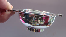 Load image into Gallery viewer, 1930s Solid Silver Quaich Hallmarked Birmingham 1937
