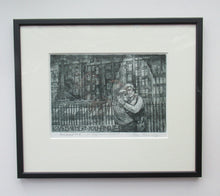 Load image into Gallery viewer, Scottish Art Ian Fleming Comment Series Pencil Signed Etching and Aquatint
