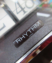 Load image into Gallery viewer, Fabulous SPACE AGE Vintage JAPANESE Flip Clock or Wind Up Alarm Clock. Rhythm No 16506
