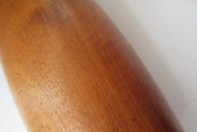 Load image into Gallery viewer, Vintage 1960s Turned Solid Teak Table Lamp
