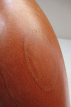 Load image into Gallery viewer, Vintage 1960s Turned Solid Teak Table Lamp
