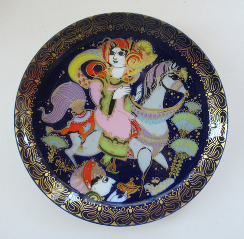 1970s Rosenthal Wall Plate Bjorn Wiinblad Aladdin and his Lamp