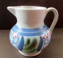 Load image into Gallery viewer, Scottish Buchan Pottery Portobello Stoneware Jug with Abstract Floral Pattern
