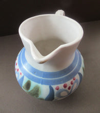 Load image into Gallery viewer, Scottish Buchan Pottery Portobello Stoneware Jug with Abstract Floral Pattern
