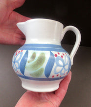 Load image into Gallery viewer, Scottish Buchan Pottery Portobello Stoneware Jug with Abstract Floral Pattern
