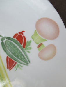 Winterling Marktleuthen 1960s Salad Ware Pattern Side Plates