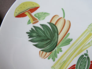 Winterling Marktleuthen 1960s Salad Ware Pattern Side Plates